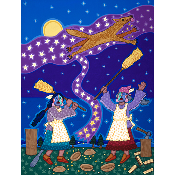 Cherokee Dog Star Story Open Edition Print