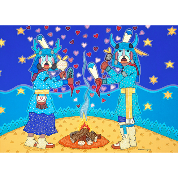 Fire of Love - Song of Peace & Hope Open Edition Print